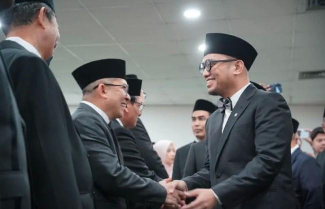 Dahnil Anzar Lantik 400 Pejabat Kementerian Haji dan Umrah, Tegaskan Integritas dan Pelayanan Optimal