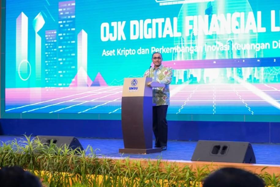OJK Ajak Mahasiswa UMSU Waspada Risiko Keuangan Digital Lewat Literasi Teknologi