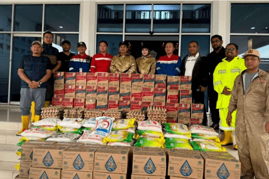 Pertagas Salurkan Bantuan Kemanusiaan dan Pastikan Pasokan Energi Aman di Tengah Banjir Sumatra