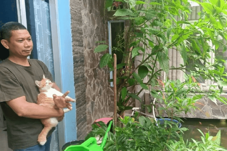 Warga Kampung Iklim Sepinggan Tampung Air Hujan untuk Lawan Banjir dan Krisis Air Bersih