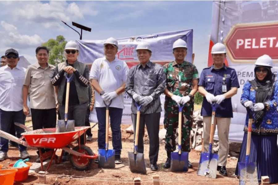 Menteri Koperasi Resmikan Pembangunan KKMP Pakansari, Proyek Awal Kebangkitan Koperasi Kelurahan Nasional