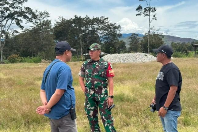 TNI dan Polri Pastikan Keamanan Kunjungan Menkopolhukam dan Kepala BIN di Jayawijaya