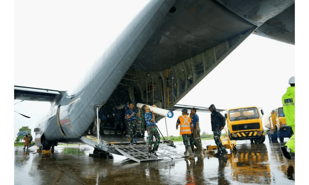 PLN Kirim Genset dan Tower Darurat ke Aceh, Gunakan Hercules untuk Percepat Pemulihan Kelistrikan Pasca Banjir