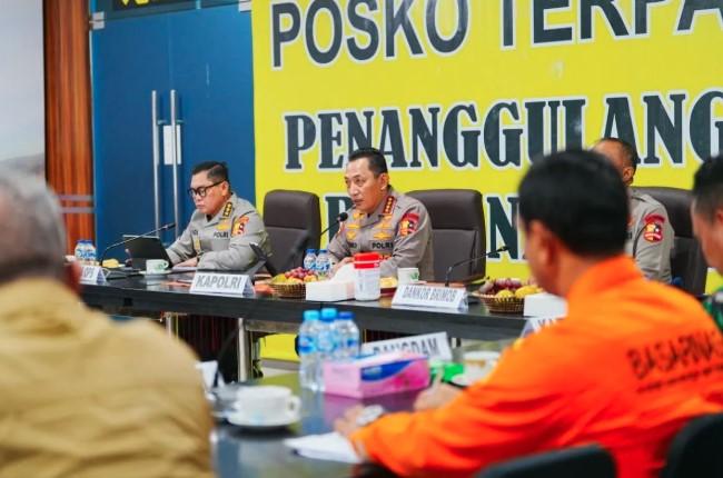 Kapolri Tekankan Respons Cepat dan Koordinasi Terpadu Tangani Bencana di Sumatera Utara, Sumbar, dan Aceh