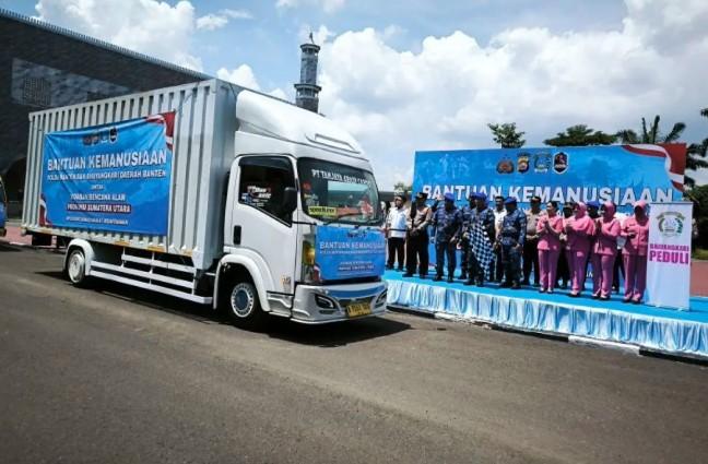 Kapolda Banten Kirimkan Bantuan Kemanusiaan untuk Korban Banjir di Aceh, Sumut, dan Sumbar