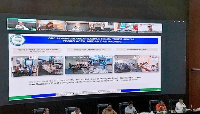 BMKG Operasikan Modifikasi Cuaca di Sumatera untuk Mendukung Penanggulangan Bencana