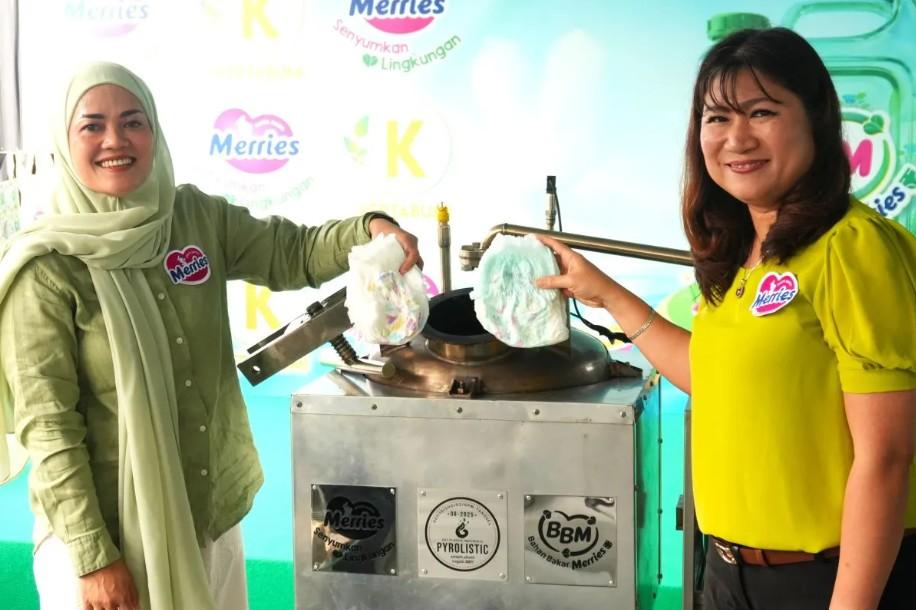 Program Inovatif Ubah Popok Bekas Jadi Bahan Bakar Resmi Diluncurkan di Tangerang Selatan