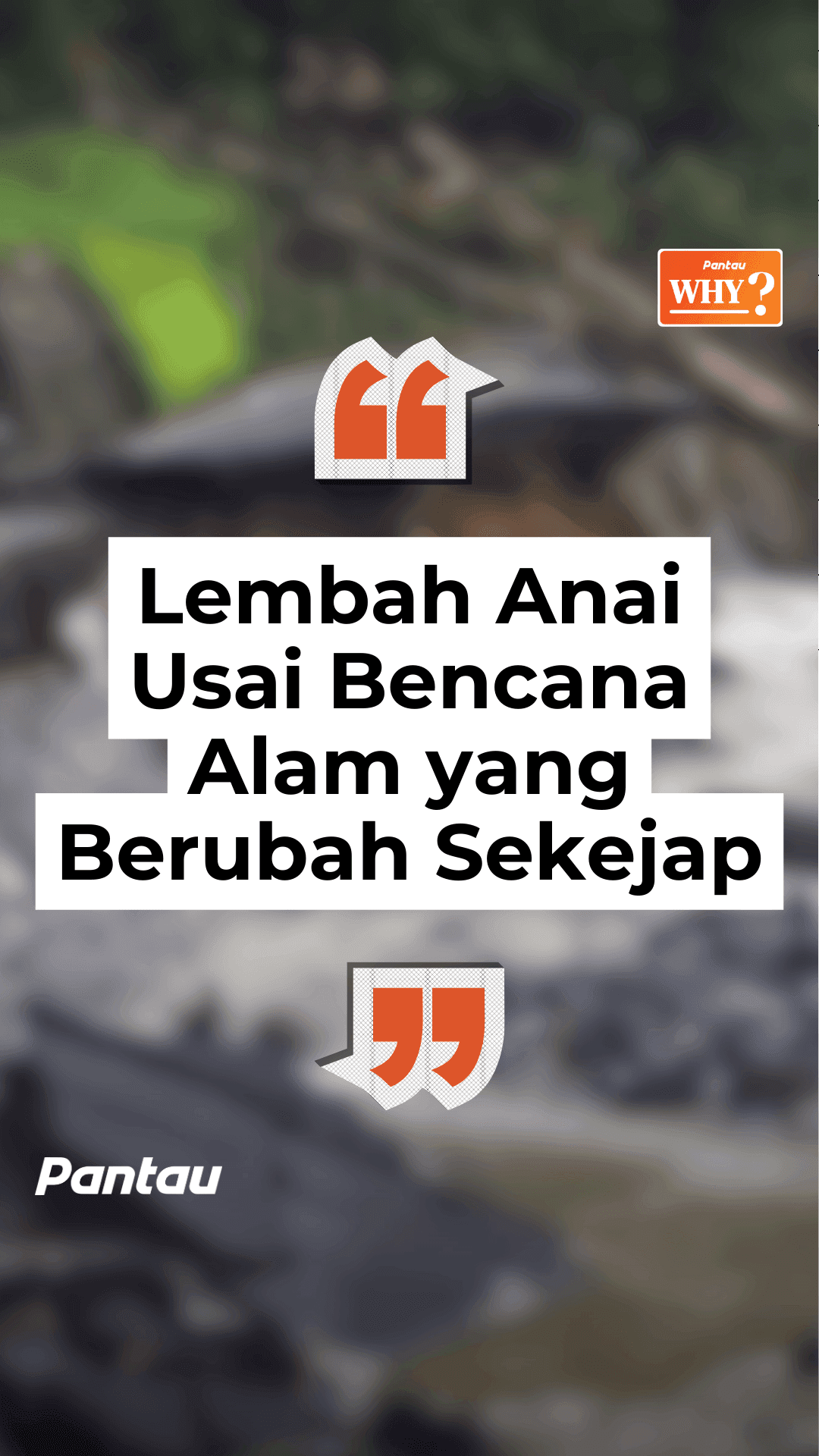 LEMBAH ANAI USAI BENCANA ALAM