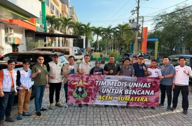 Wamenkes Apresiasi Tim Medis Unhas atas Respons Cepat Tangani Bencana Banjir dan Longsor di Aceh