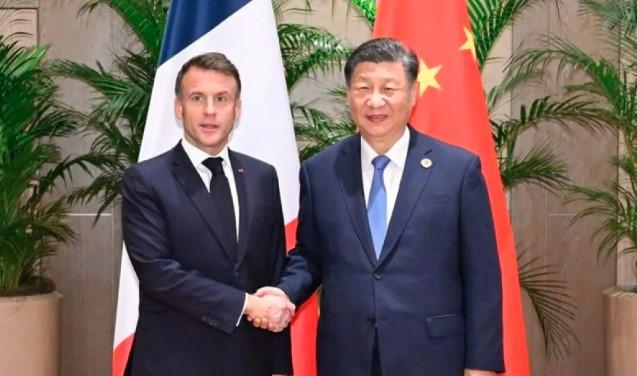 Xi–Macron Bahas Taiwan dan Perdamaian Ukraina di Tengah Meningkatnya Ketegangan Asia-Pasifik