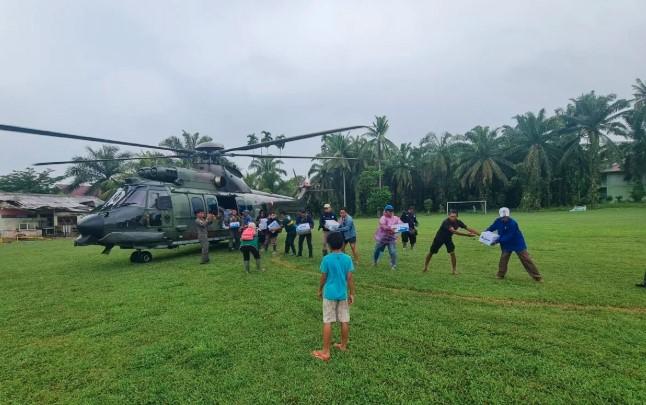 BNPB Lanjutkan Distribusi Bantuan via Udara untuk Korban di Daerah Terisolasi Sumatera Barat