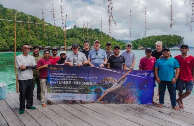 Kementerian Pariwisata Promosikan Raja Ampat ke Wisatawan Australia Lewat Famtrip “Beyond the Barrier”