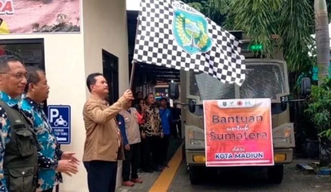 Pemkot Madiun Kirim Empat Truk Bantuan Kemanusiaan untuk Korban Bencana di Sumatera