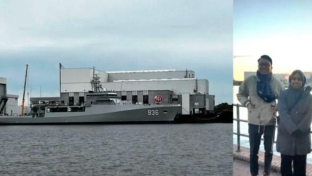 Delegasi IPB Tinjau Kapal Bantu Hidrografi dan Oseanografi KRI Canopus-936 di Jerman, Dukung Riset Kelautan Nasional