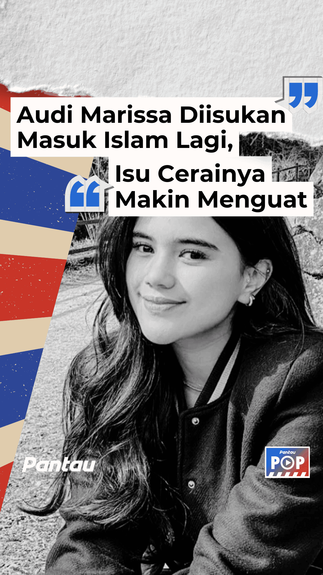 AUDI MARISSA DIISUKAN MASUK ISLAM LAGI, ISU CERAINYA MAKIN MENGUAT