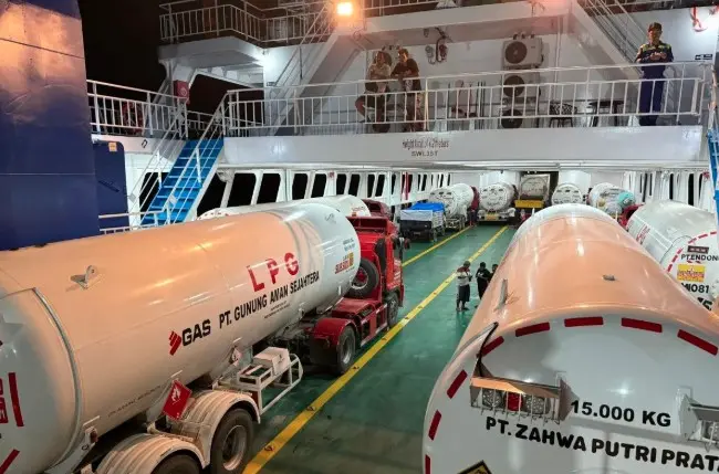 Sembilan Mobil Skind Tank Elpiji Tiba di Banda Aceh, Pertamina Pastikan Stok Aman