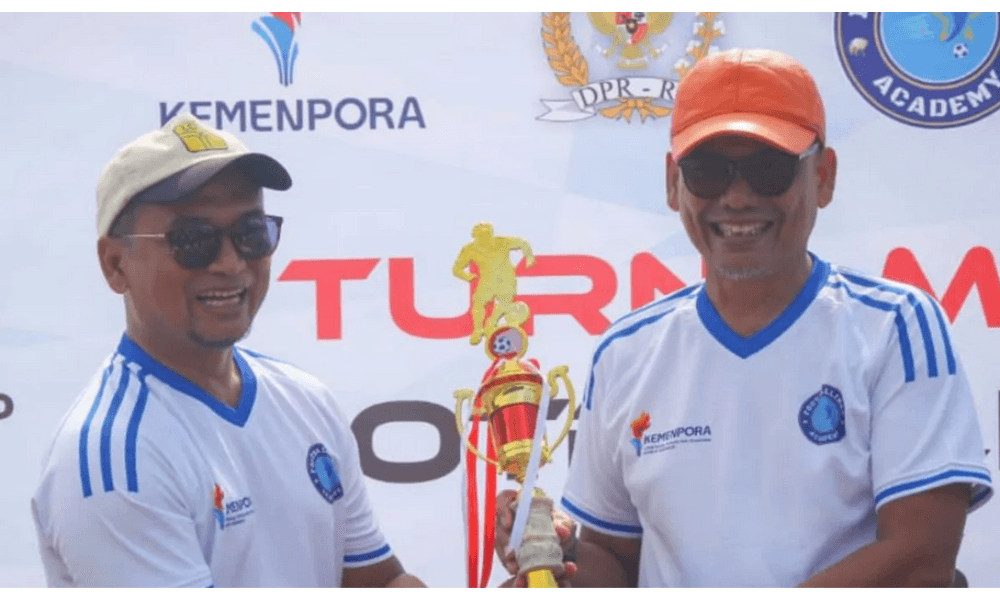 Anggota DPR Dorong Anak Muda Jadi Pelaku Olahraga Lewat Turnamen Sepakbola Usia Dini