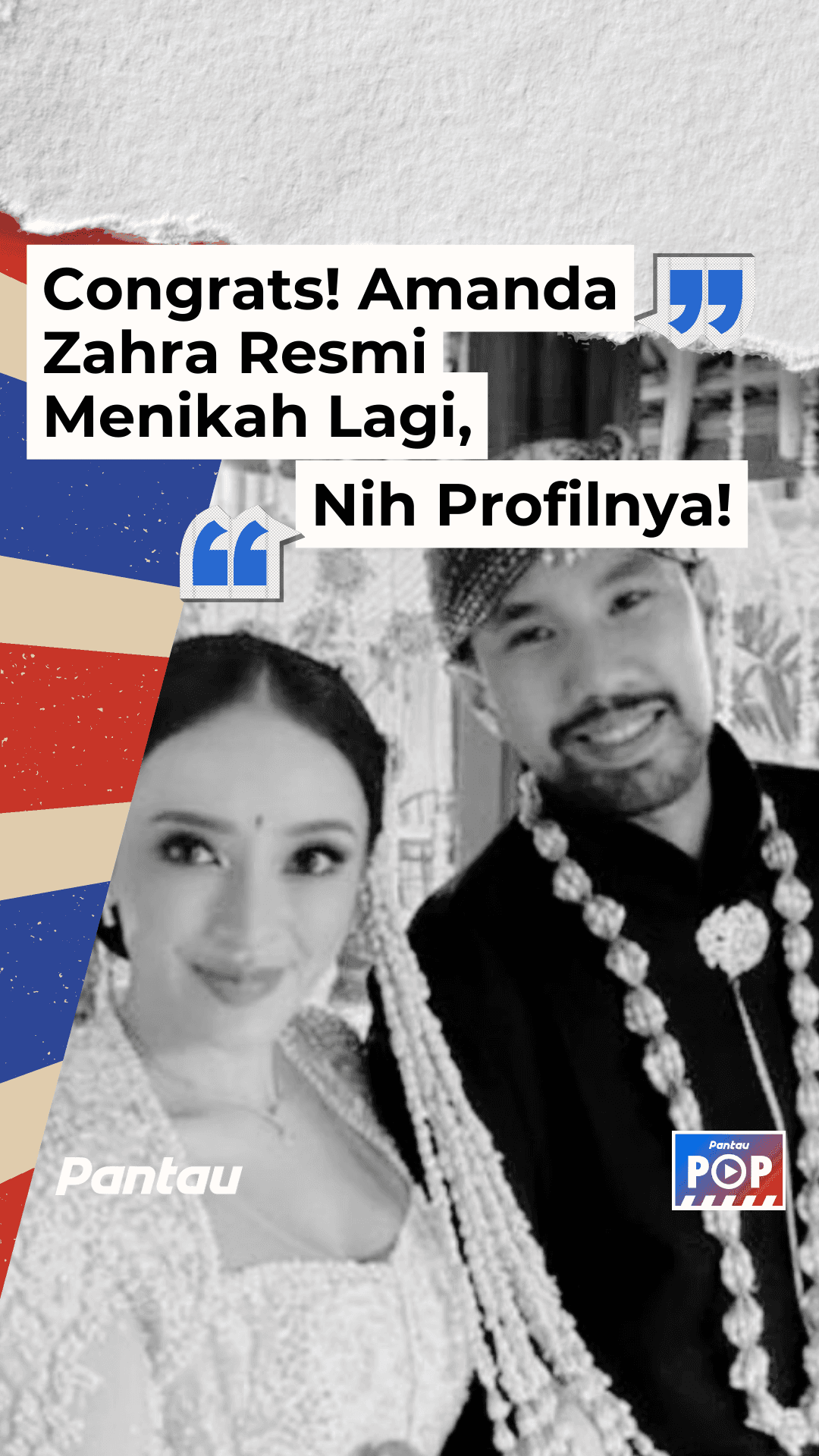 CONGRAST! AMANDA ZAHRA RESMI MENIKAH LAGI