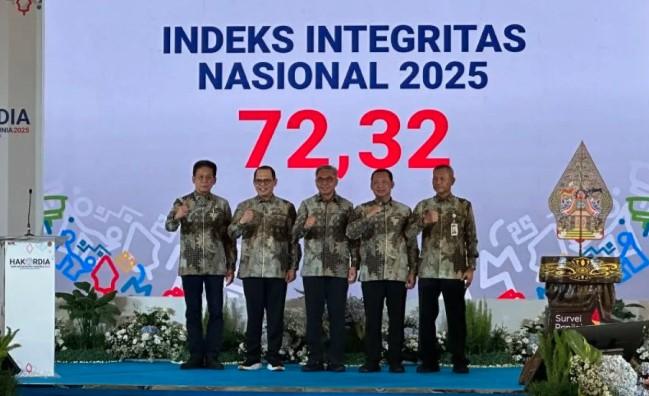 Skor SPI 2025 Naik Jadi 72,32, KPK Ingatkan Risiko Integritas Masih Tinggi