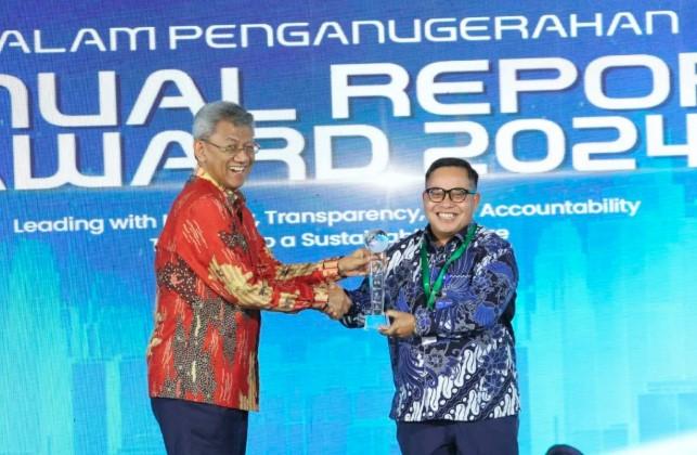 Jamkrindo Raih Juara I ARA 2024 Berkat Transformasi Bisnis dan Tata Kelola