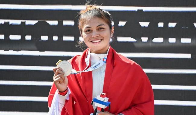 Riska Amelia Raih Perak Downhill Putri SEA Games 2025 Meski Alami Dua Kali Crash