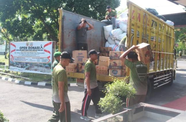 Kodim 1620/Lombok Tengah Kirim Bantuan Kemanusiaan untuk Korban Bencana di Sumatra