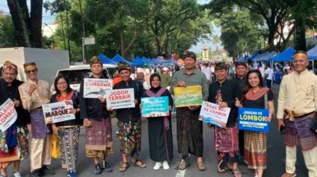 Parade Budaya Lombok–Sumbawa di Malang Perkuat Promosi Pariwisata NTB di Tengah Konektivitas Baru