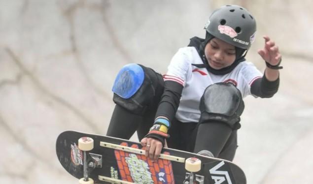 Dua Skateboarder Putri Indonesia Lolos ke Final SEA Games 2025, Nyimas Bunga Cinta Tempel Ketat Pemimpin Klasemen