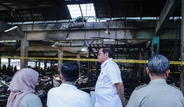 Kebakaran Pasar Kramat Jati Diduga Akibat Korsleting Listrik, Pramono Minta Pencegahan Diperketat