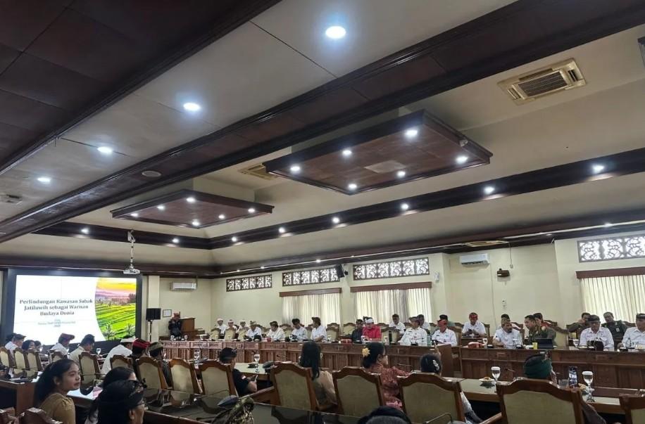 DPRD Bali dan Pemkab Tabanan Bahas Pelanggaran Usaha di Kawasan Subak Jatiluwih demi Pertahankan Status Warisan Budaya Dunia