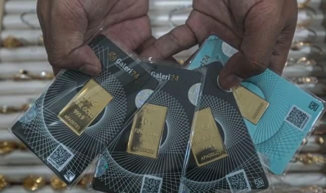 Harga Emas UBS dan Galeri24 di Pegadaian Turun Tipis per Sabtu, 20 Desember 2025