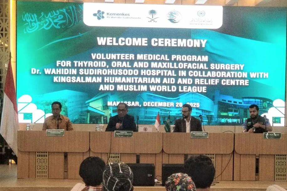 RSUP Wahidin dan KSR Arab Saudi Gelar Operasi Gratis untuk 65 Pasien, Fokus pada Bedah Kompleks