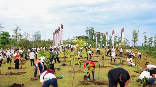 Otorita IKN Tegaskan Komitmen Kota Hutan Berkelanjutan Melalui Pendekatan Alam dan Konservasi