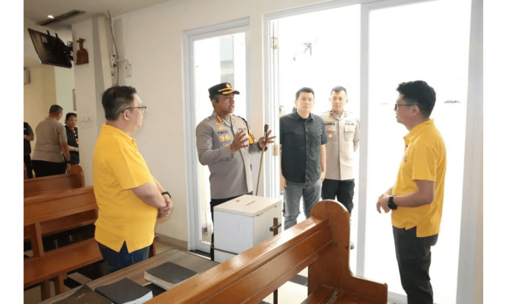 Polres Jakbar Pastikan Pengamanan Natal di Grogol Petamburan Aman dan Siap Jalankan Operasi Lilin Jaya 2025