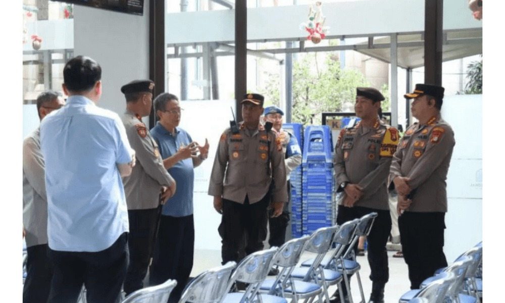 Jelang Natal 2025, Polres Metro Jakarta Pusat Perketat Pengamanan Gereja Katedral dan Titik Strategis