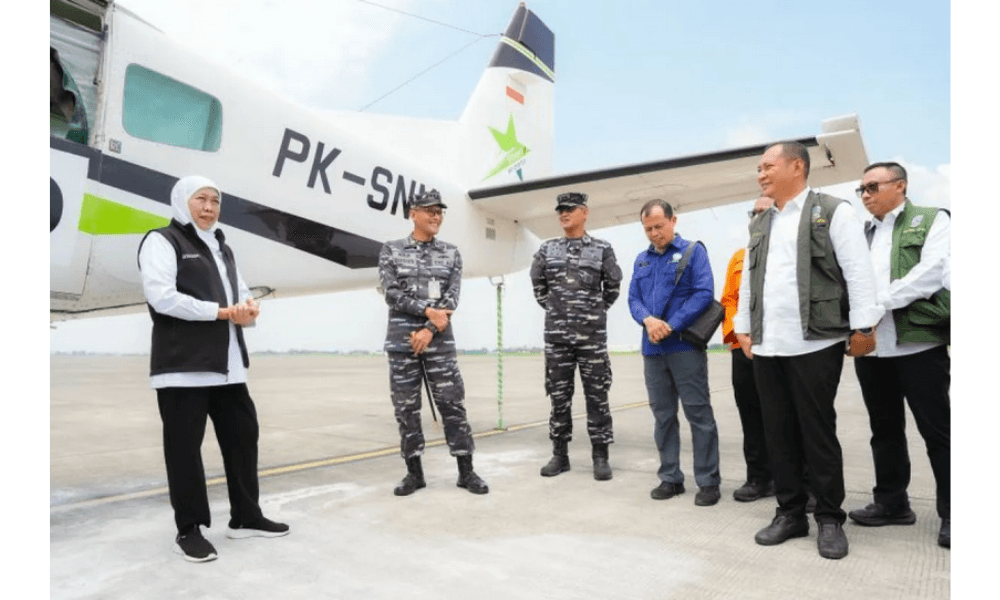 Khofifah Pastikan Mitigasi Hidrometeorologi di Jawa Timur Berjalan Optimal Lewat Operasi Modifikasi Cuaca