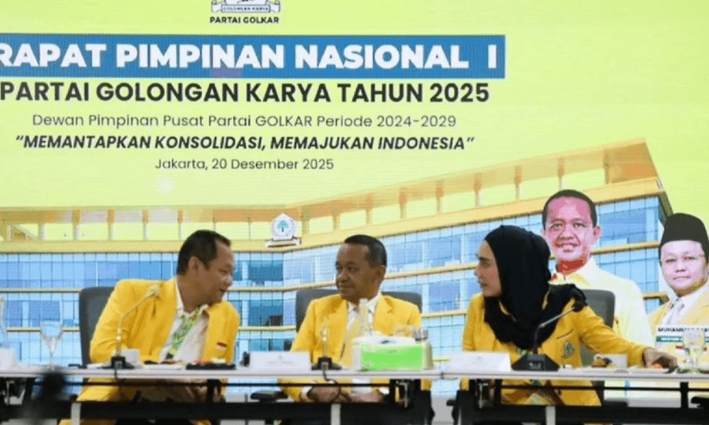 Rapimnas Golkar 2025 Rekomendasikan Pembentukan Koalisi Permanen untuk Stabilitas Pemerintahan