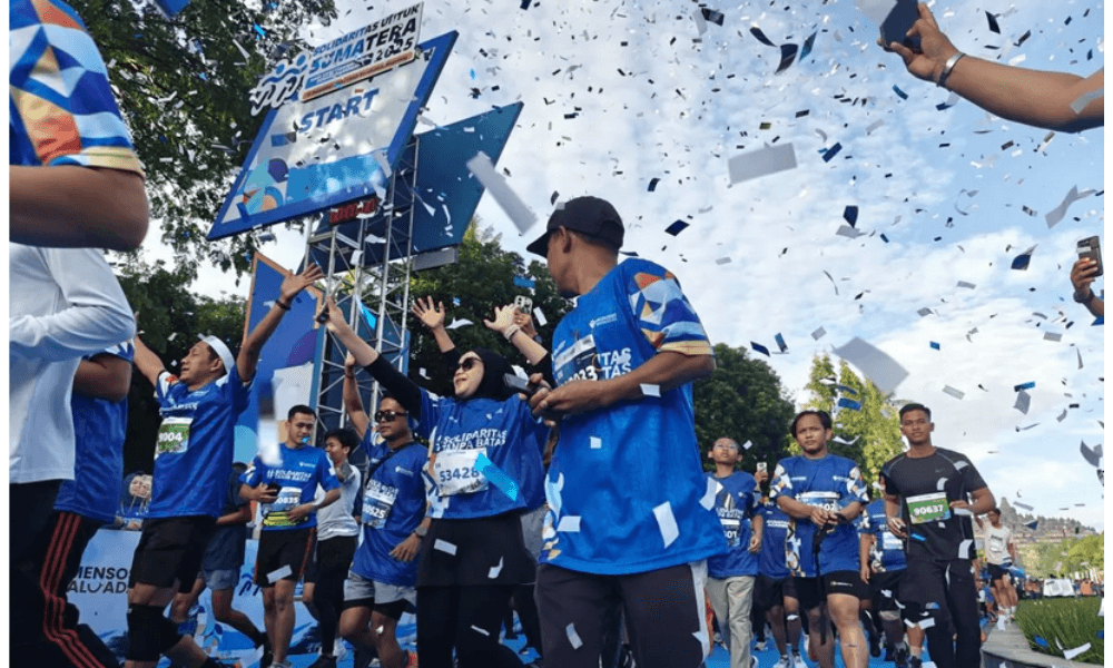 Maraton HKSN 2025 di Candi Borobudur Gaungkan Solidaritas untuk Korban Bencana Sumatera