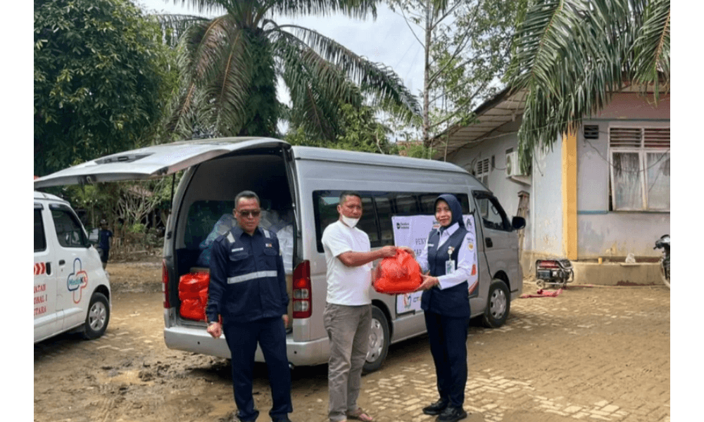 KAI Sumut Salurkan 934 Paket Sembako untuk Korban Banjir Aceh Tamiang dan Langsa