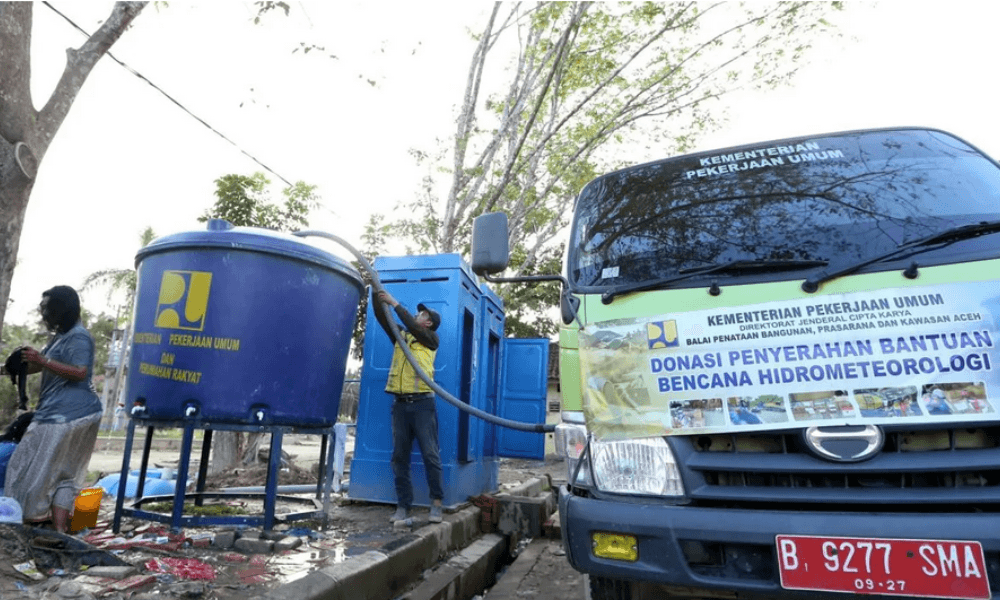 BNPB Pastikan Mobil Tangki Air Bersih Beroperasi Penuh di Tapanuli Tengah Pascabencana
