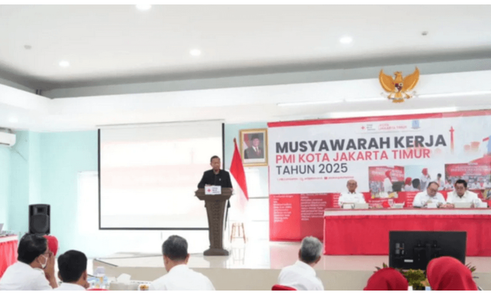 Musyawarah Kerja PMI Jakarta Timur 2025 Fokus Penguatan Layanan Kemanusiaan dan Inovasi Sosial