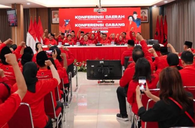 PDI Perjuangan Mantapkan Konsolidasi Lewat Konferda DKI Jakarta, Targetkan Kemenangan di Pilkada 2024