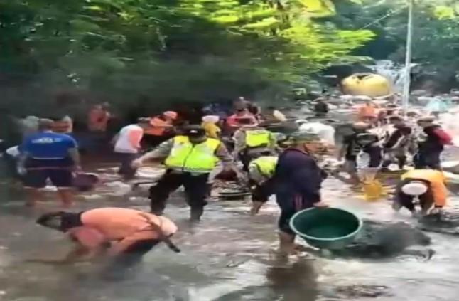 BNPB Dampingi Penanganan Banjir Bandang di Kawasan Wisata Guci Tegal