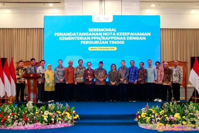 UI dan Bappenas Perkuat Peran Kampus dalam Perencanaan Pembangunan Nasional