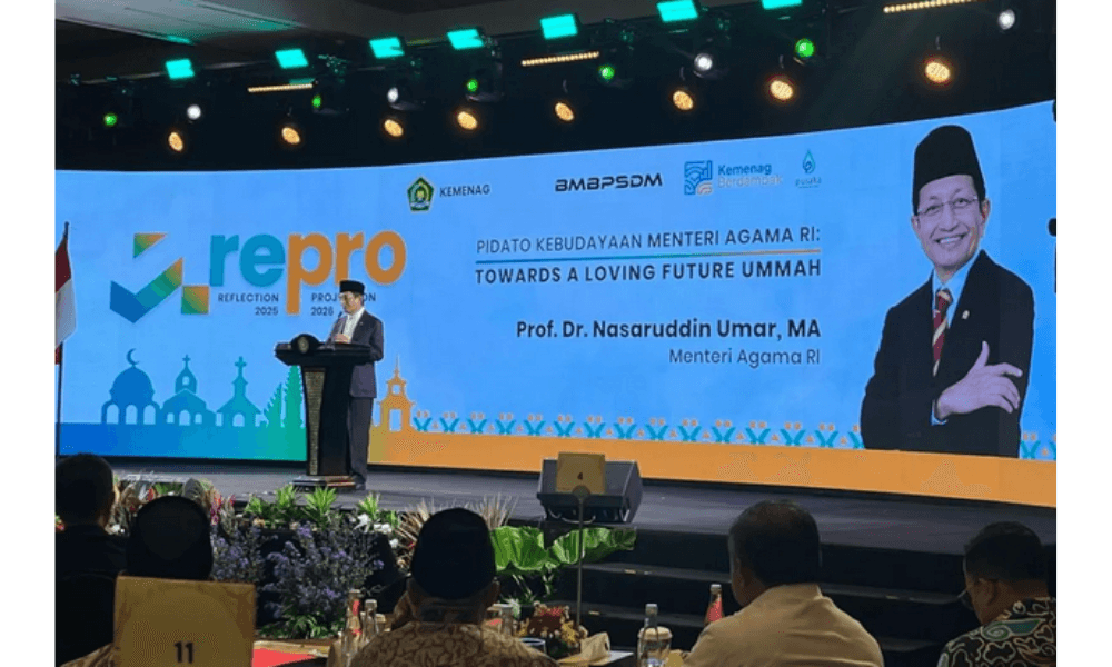 Menag Tegaskan Bhinneka Tunggal Ika Harus Jadi Kerangka Berpikir dalam Moderasi Beragama