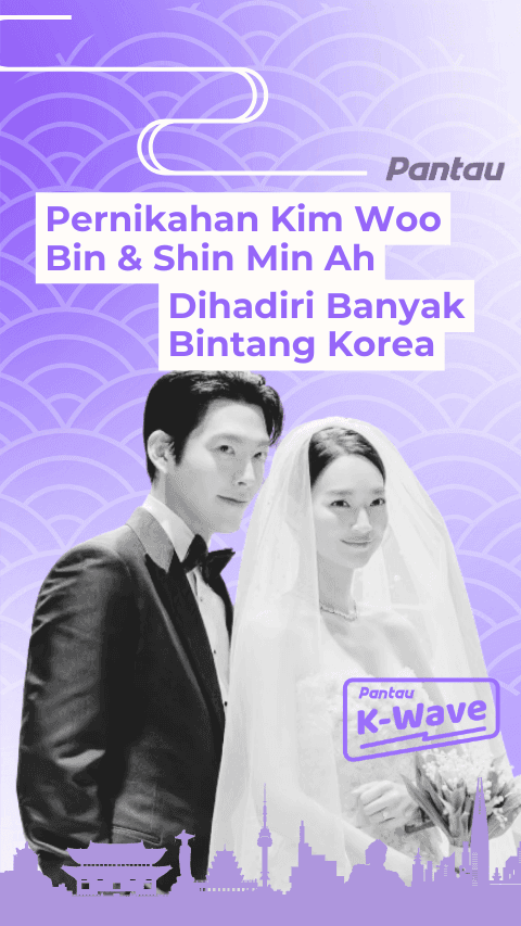 PERNIKAHAN KIM WOO BIN & SHIN MIN AH DIHADIRI BANYAK BINTANG KOREA
