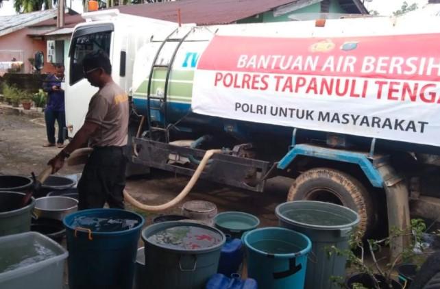 Kapolda: Akses Air Bersih Warga Sumut Terdampak Bencana Mulai Pulih