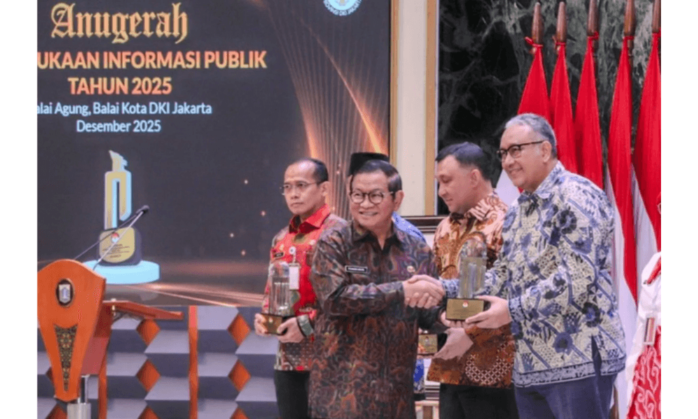 PT JIEP Raih Predikat Badan Publik Informatif Terbaik Kategori BUMD DKI Jakarta