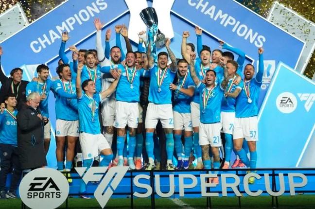 Napoli Juara Piala Super Italia 2025 Setelah Kalahkan Bologna 2-0