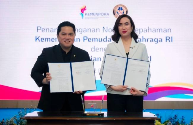 Kemenpar dan Kemenpora Jalin Kerja Sama Pengembangan Wisata Olahraga di Indonesia